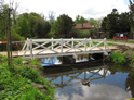 Neubau Duvendiekbrücke im Schlosspark Eutin